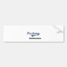 Paxtang Pennsylvania City Classic Bumper Sticker
