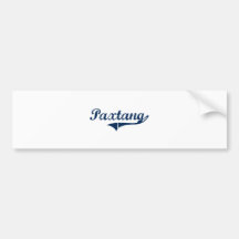 Paxtang Pennsylvania Classic Design Bumper Sticker