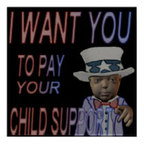 PAY CHILD SUPPORT posters