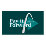 Pay It Forward Card Business Card Template