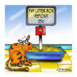 Pay Litter Box posters