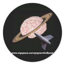 Pay No Mind Roud Sticker by matrixfreak100 Pay No Mind Roud Sticker