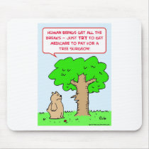 pay tree surgeon medicare mousepads
