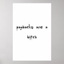 paybacks poster