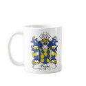 Payne Family Crest mugs by coatsofarms Payne Family Crest mugs