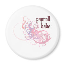 Payroll Babe Refrigerator Magnets