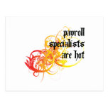 Payroll Specialists Are Hot Post Card