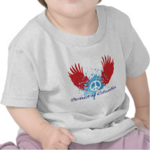Paz abstracta de DC Camiseta