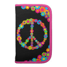 Paz adaptable del flower power del estallido planificadores