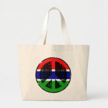 Paz en Gambia Bolsas De Mano