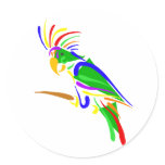 Pazzie Parrot Stickers