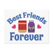 PB&J BFF POST CARD