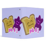 PB & J CUTIES binders