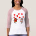 Ladies 3/4 Sleeve Raglan (Fitted)