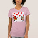 "PB&J Love" Pink Tee t-shirts by Mrsphillips "PB&J Love" Pink Tee t-shirts