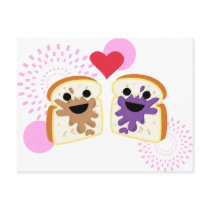 PB& J Love Post Cards