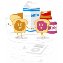 PB loves J! t-shirts by VectorSmith PB loves J! t-shirts