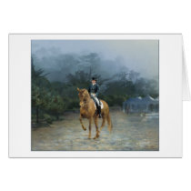 PB Piaffe Dressage Horse Art cards