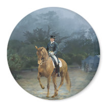 PB Piaffe Dressage Horse Art magnets