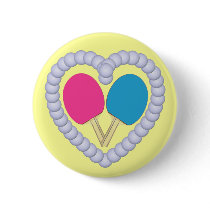 PB Ping Pong Paddle Heart