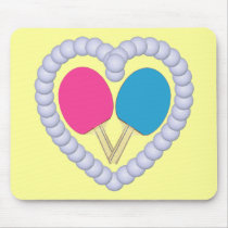 PB Ping Pong Paddle Heart