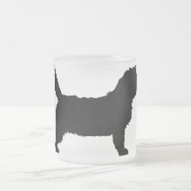 PBGV Dog (black) Coffee Mug