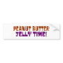 Pbj Time Bumper Stickers