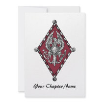 PBP Color Crest Personalized Announcements