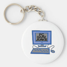 PC Game Junkie Keychain