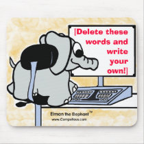 PC Pachyderm MOUSE PAD mousepads