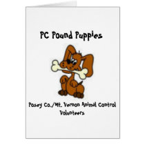 PC Pound Puppies Card by amberguinea PC Pound Puppies Card
