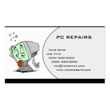 PC REPAIRS BUSINESS CARD
