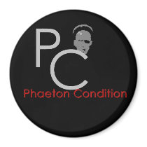 PC Round Magnet by phaetoncondition PC Round Magnet