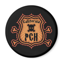 PCH and Crossbones magnets by vicevoices PCH and Crossbones magnets