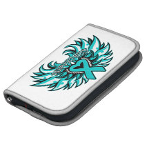 PCOS Awareness Heart Wings Planner
