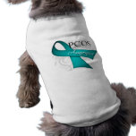 PCOS Awareness Ribbon Pet Shirt