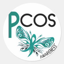 PCOS BUTTERFLY 3.1 STICKERS