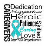 PCOS Caregivers Collage T-shirts