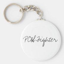 PCOS Fighter Keychain