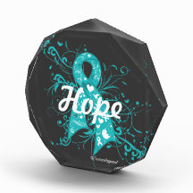 PCOS Floral Swirls Ribbon Awards