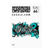 PCOS Garden Ribbon Postage