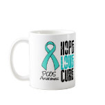 PCOS Hope Love Cure Ribbon Mug