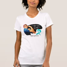PCOS I Fight Like a Girl Rosie The Riveter Shirts