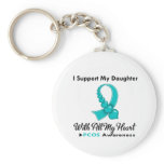 PCOS I Support My Daughter Key Chains