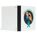 PCOS - Rosie The Riveter - We Can Do It 3 Ring Binder