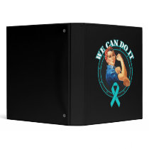 PCOS - Rosie The Riveter - We Can Do It 3 Ring Binders