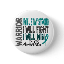 PCOS Warrior Pins