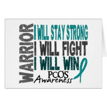 PCOS Warrior Card