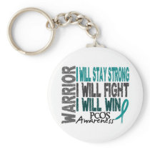 PCOS Warrior Keychains