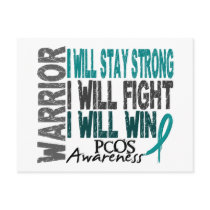 PCOS Warrior Post Card